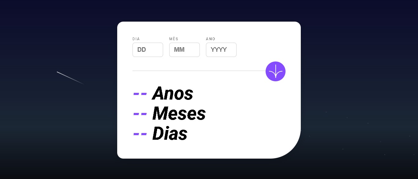 Calculadora de Idade